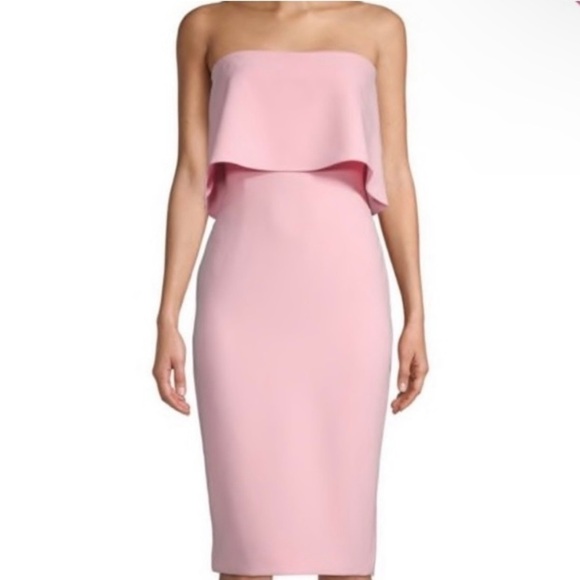 Lively Dresses & Skirts - Lively Strapless Pink Midi Dress in Size 2